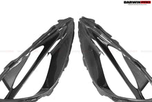 Load image into Gallery viewer, 2017-2023 McLaren 720s Dry Carbon Fiber Headlight Inserts Tim Replacement