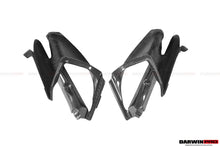 Load image into Gallery viewer, 2017-2023 McLaren 720s Dry Carbon Fiber Headlight Inserts Tim Replacement