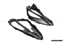 Load image into Gallery viewer, 2017-2023 McLaren 720s Dry Carbon Fiber Headlight Inserts Tim Replacement