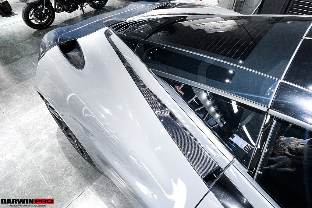 2017-2023 McLaren 720s Coupe Carbon Fiber Engine Hood Side Air Intake Vents