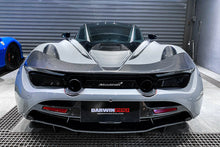 Load image into Gallery viewer, DarwinPRO 2017-2023 McLaren 720s Dry Carbon Fiber Rear Bumper Upper Exhaust Valance Panel