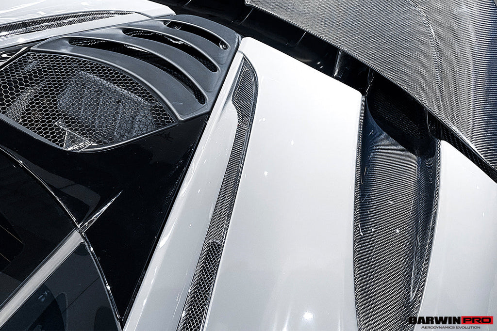 2017-2023 McLaren 720s Coupe Carbon Fiber Engine Hood Side Air Intake Vents