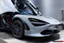 Load image into Gallery viewer, 2017-2023 McLaren 720s Dry Carbon Fiber Headlight Inserts Tim Replacement
