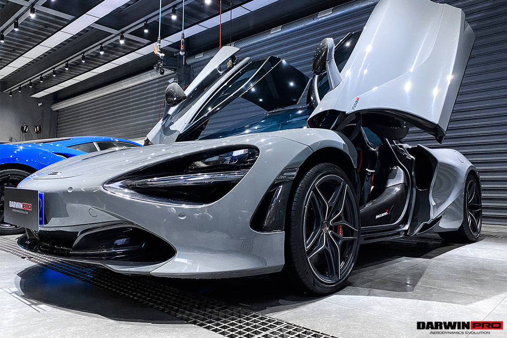 2017-2023 McLaren 720s Carbon Fiber Front Bumper Side Air Vents Replacement