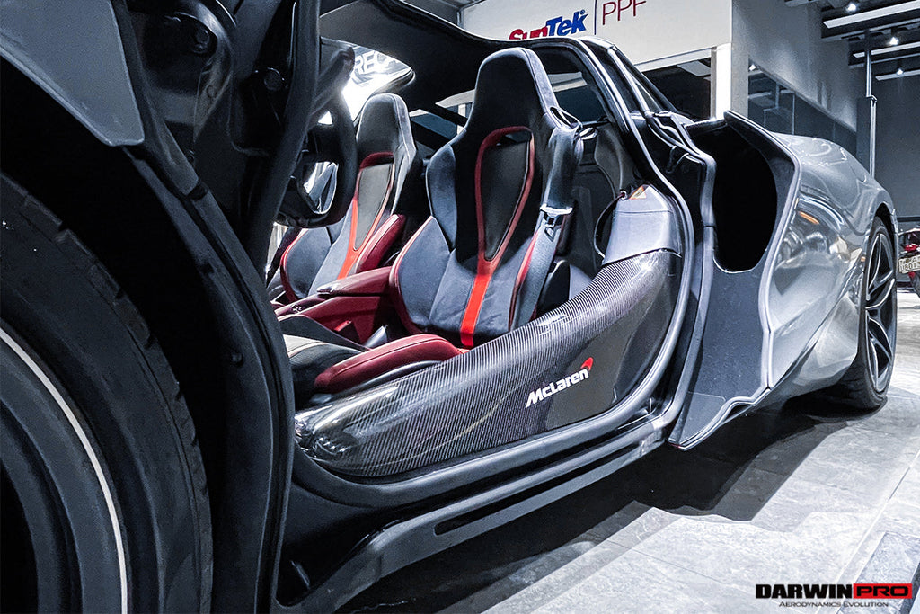 2017-2023 McLaren 720s Dry Carbon Fiber Door Sills