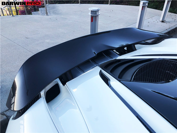 2017-2023 McLaren 720s Carbon Fiber Trunk Spoiler - DarwinPRO Aerodynamics