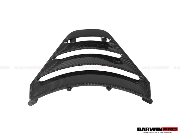 2017-2022 McLaren 720s Coupe Carbon Fiber Engine Cover Replacement - DarwinPRO Aerodynamics