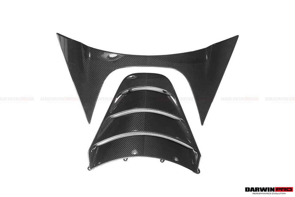 2017-2022 McLaren 720s Coupe Carbon Fiber Engine Cover Replacement - DarwinPRO Aerodynamics