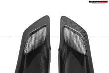 Load image into Gallery viewer, 2017-2023 McLaren 720s Dry Carbon Fiber Rear Trunk Air Intake Vents Replacement