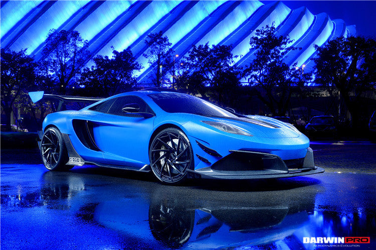2011-2014 McLaren MP4 12C Rebel Performance Style Carbon Fiber Side Skirts - DarwinPRO Aerodynamics
