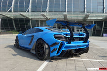 Load image into Gallery viewer, 2011-2017 McLaren MP4 12C &amp; 650S Rebel Performance Style Partial Carbon Fiber Rear Bumper - DarwinPRO Aerodynamics
