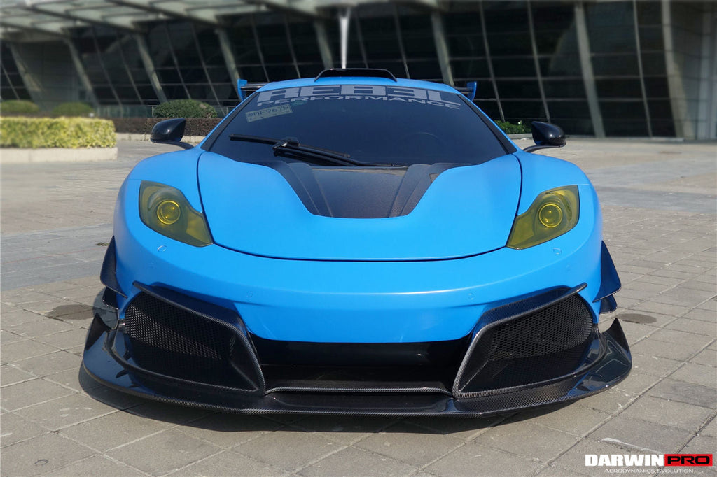 2011-2014 McLaren MP4 12C Rebel Performance Style Partial Carbon Fiber Full Body Kit - DarwinPRO Aerodynamics