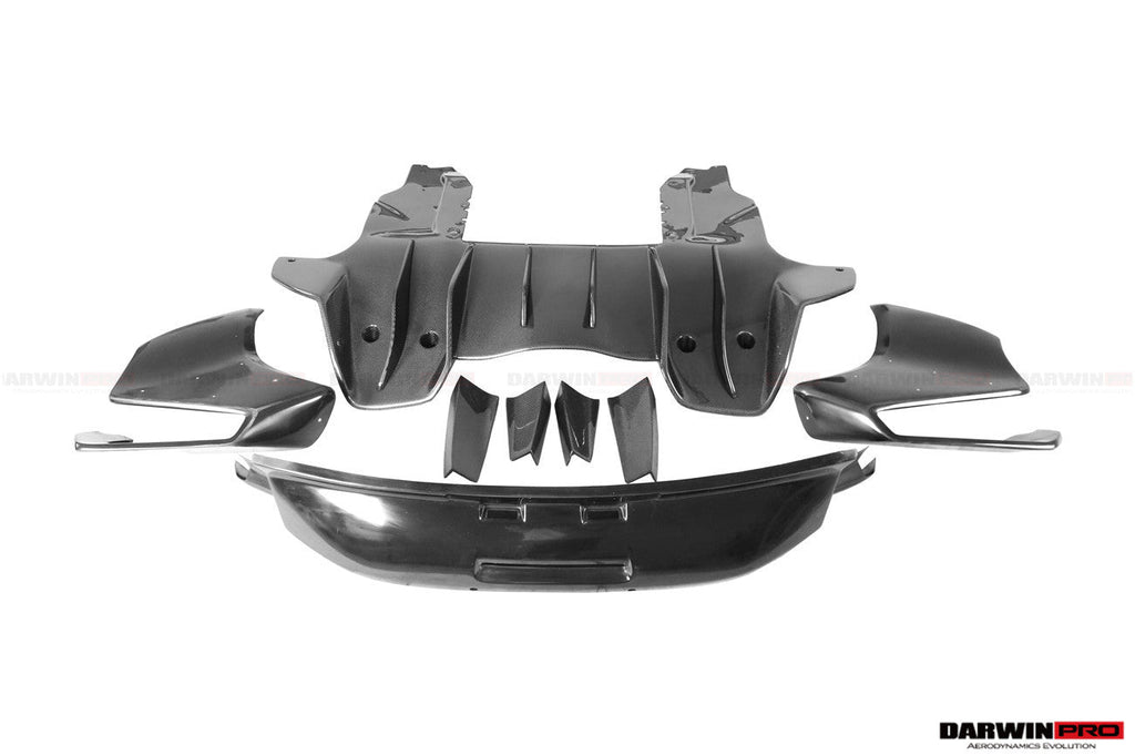 2011-2014 McLaren MP4 12C Rebel Performance Style Partial Carbon Fiber Full Body Kit - DarwinPRO Aerodynamics