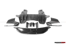 Load image into Gallery viewer, 2011-2017 McLaren MP4 12C &amp; 650S Rebel Performance Style Partial Carbon Fiber Rear Bumper - DarwinPRO Aerodynamics