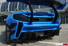 Load image into Gallery viewer, 2011-2017 McLaren MP4 12C &amp; 650S Rebel Performance Style Partial Carbon Fiber Rear Bumper - DarwinPRO Aerodynamics
