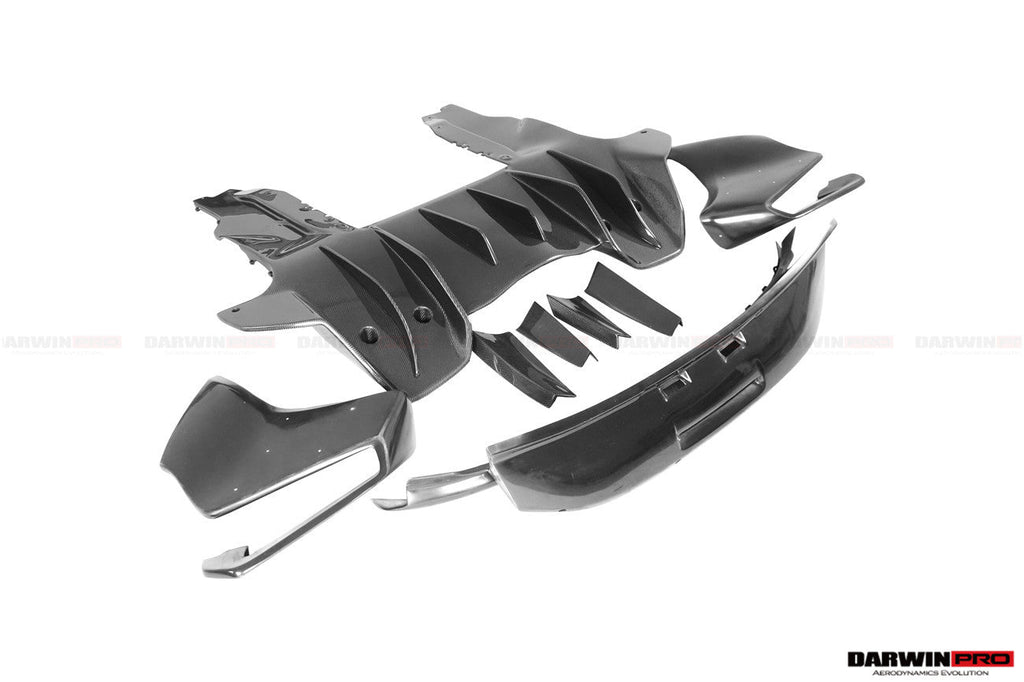 2011-2014 McLaren MP4 12C Rebel Performance Style Partial Carbon Fiber Full Body Kit - DarwinPRO Aerodynamics