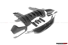 Load image into Gallery viewer, 2011-2017 McLaren MP4 12C &amp; 650S Rebel Performance Style Partial Carbon Fiber Rear Bumper - DarwinPRO Aerodynamics