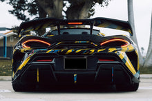 Load image into Gallery viewer, DarwinPRO 2018-2021 McLaren 600lt BKSS Style Partial Carbon Fiber Rear Bumper - DarwinPRO Aerodynamics