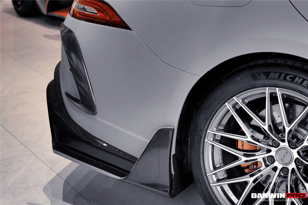 DarwinPRO 2019-2024 Mercedes Benz AMG GT50 GT53 GT43 GT63 GT63S 4Door Coupe X290 IMP Performance Ver.2 Part Carbon Fiber Rear Bumper