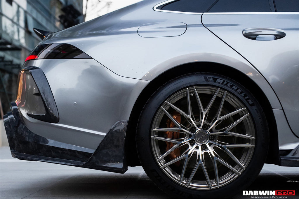 DarwinPRO 2019-2024 Mercedes Benz AMG GT50 GT53 GT43 GT63 GT63S 4Door Coupe X290 IMP Performance Ver.2 Part Carbon Fiber Rear Bumper