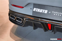 Load image into Gallery viewer, DarwinPRO 2019-2024 Mercedes Benz AMG GT50 GT53 GT43 4Door Coupe X290 IMP Performance Rear Diffuser With Reflector Panels &amp; Exhaust tips