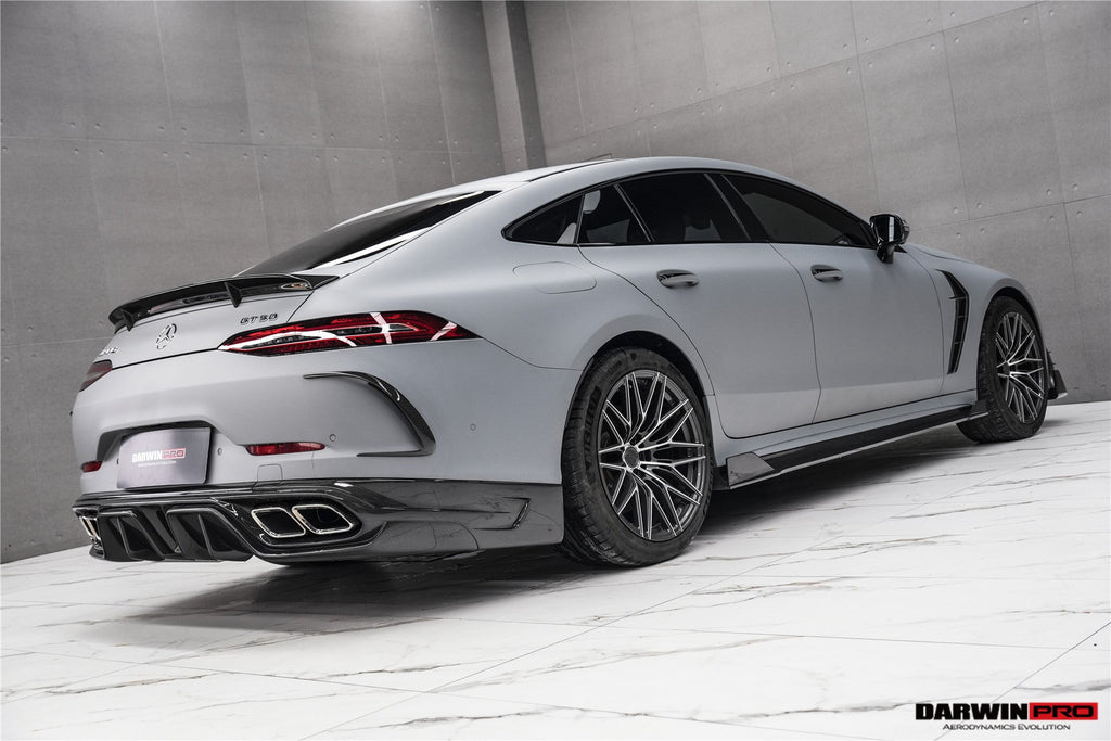 DarwinPRO 2019-2024 Mercedes Benz AMG GT50 GT53 GT43 4Door Coupe X290 IMP Performance Side Skirts Under Board