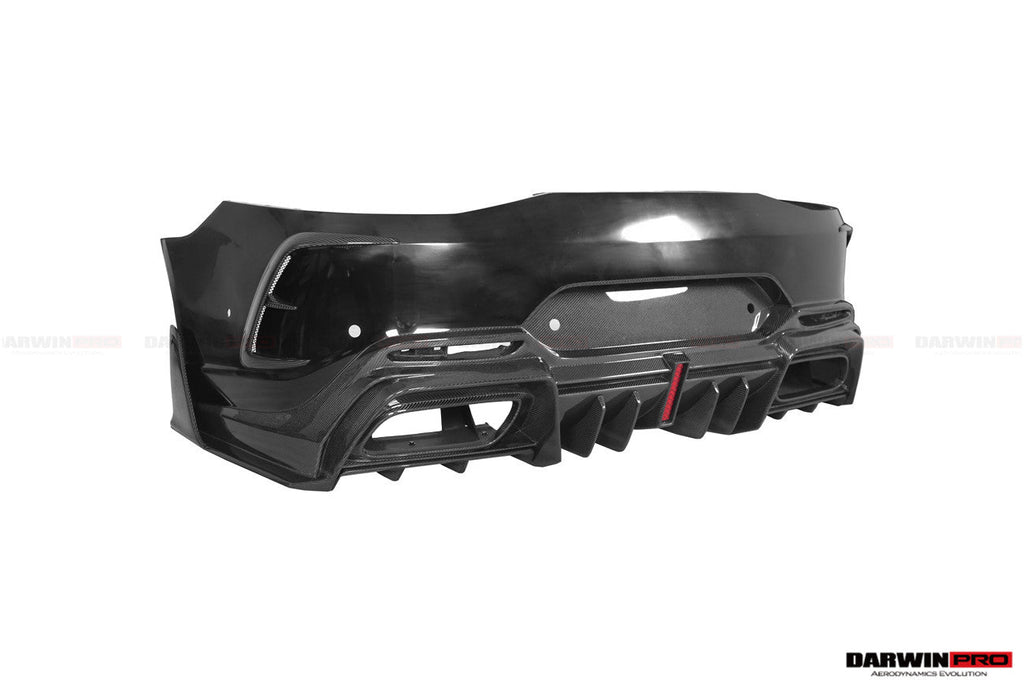 DarwinPRO 2019-2024 Mercedes Benz AMG GT50 GT53 GT43 GT63 GT63S 4Door Coupe X290 IMP Performance Ver.2 Part Carbon Fiber Rear Bumper