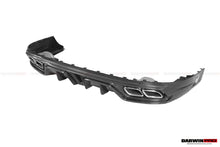 Load image into Gallery viewer, DarwinPRO 2019-2024 Mercedes Benz AMG GT50 GT53 GT43 4Door Coupe X290 IMP Performance Rear Diffuser With Exhaust tips