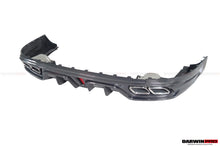 Load image into Gallery viewer, DarwinPRO 2019-2024 Mercedes Benz AMG GT50 GT53 GT43 4Door Coupe X290 IMP Performance Rear Diffuser With Reflector Panels &amp; Exhaust tips