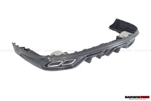 Load image into Gallery viewer, DarwinPRO 2019-2024 Mercedes Benz AMG GT50 GT53 GT43 4Door Coupe X290 IMP Performance Rear Diffuser With Reflector Panels &amp; Exhaust tips