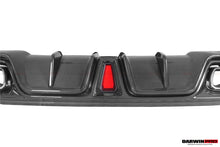 Load image into Gallery viewer, DarwinPRO 2019-2024 Mercedes Benz AMG GT50 GT53 GT43 4Door Coupe X290 IMP Performance Rear Diffuser With Reflector Panels &amp; Exhaust tips