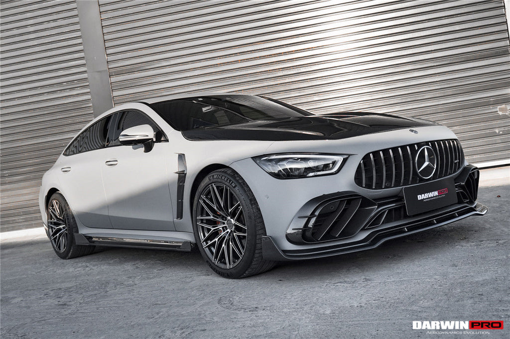 DarwinPRO 2019-2024 Mercedes Benz AMG GT50 GT53 GT43 4Door Coupe X290 IMP Performance Side Skirts Under Board