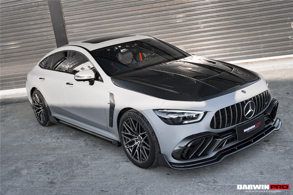 DarwinPRO 2019-2024 Mercedes Benz AMG GT50 GT53 GT43 4Door Coupe X290 IMP Performance Side Skirts Under Board