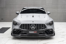 Load image into Gallery viewer, DarwinPRO 2019-2024 Mercedes Benz AMG GT50 GT53 GT43 4Door Coupe X290 IMP Performance Carbon Fiber Front Bumper Lip Splitter