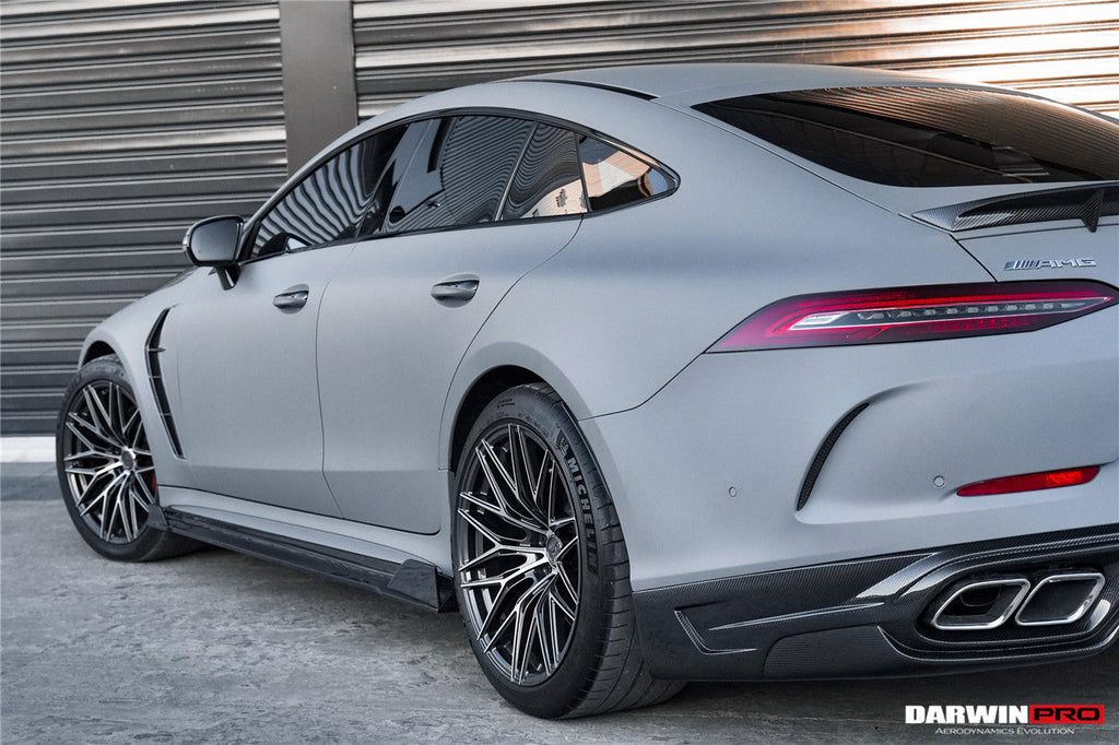 DarwinPRO 2019-2024 Mercedes Benz AMG GT50 GT53 GT43 4Door Coupe X290 IMP Performance Side Skirts Under Board