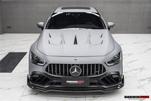 Load image into Gallery viewer, DarwinPRO 2019-2024 Mercedes Benz AMG GT50 GT53 GT43 4Door Coupe X290 IMP Performance Carbon Fiber Front Bumper Lip Splitter