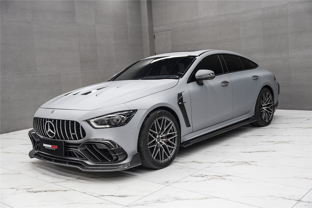 DarwinPRO 2019-2024 Mercedes Benz AMG GT50 GT53 GT43 4Door Coupe X290 IMP Performance Side Skirts Under Board