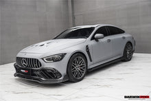 Load image into Gallery viewer, DarwinPRO 2019-2024 Mercedes Benz AMG GT50 GT53 GT43 4Door Coupe X290 IMP Performance Carbon Fiber Front Bumper Lip Splitter