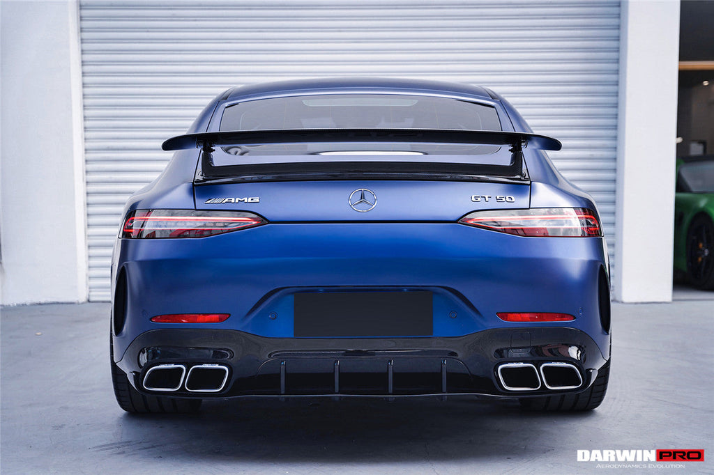 DarwinPRO 2019-2024 Mercedes Benz AMG GT63 S GT50 4Door Coupe X290 Carbon Fiber Trunk Spoiler