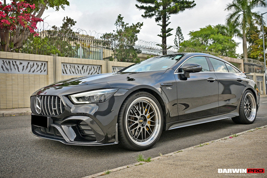 2019+ Mercedes Benz AMG GT63 S 4Door Coupe X290 Carbon Fiber Middle Front Lip