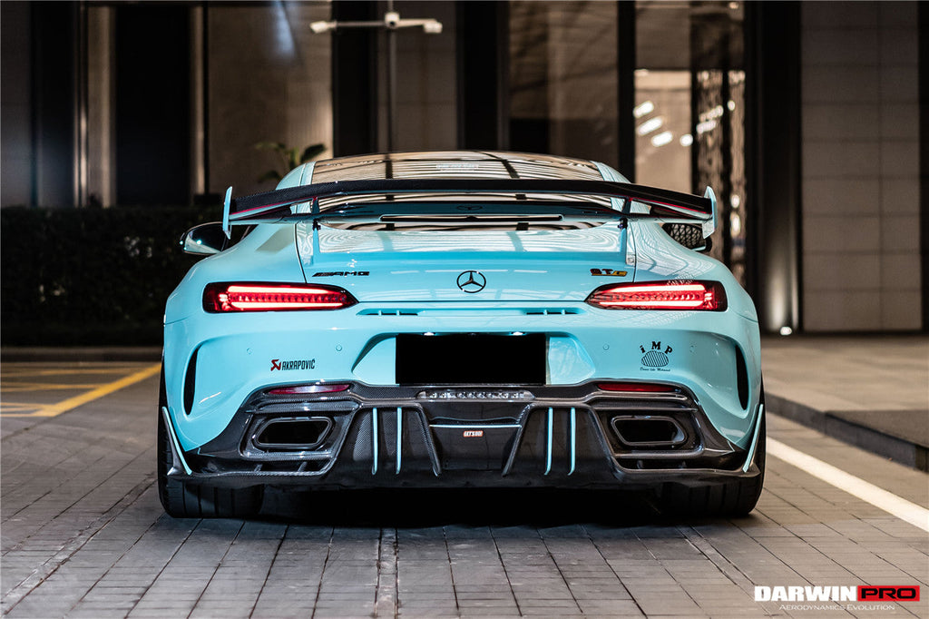 2017-2021 Mercedes Benz AMG GTC IMPII Part Carbon Fiber Rear Bumper With Exhasust tips