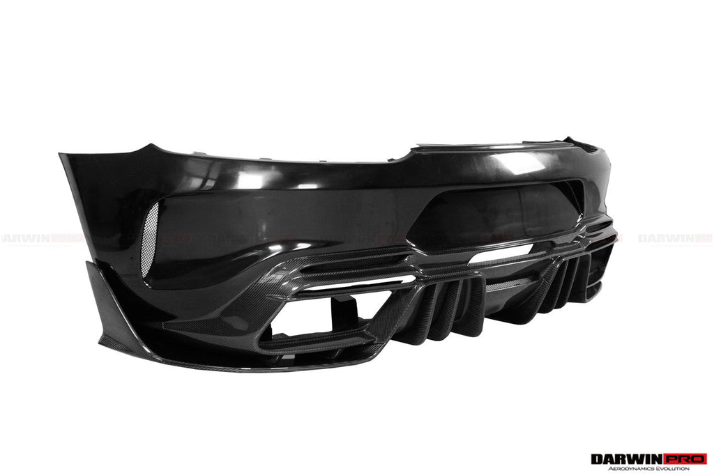 2015-2021 Mercedes Benz AMG GT GTS IMPII Performance Part Carbon Fiber Rear Bumper