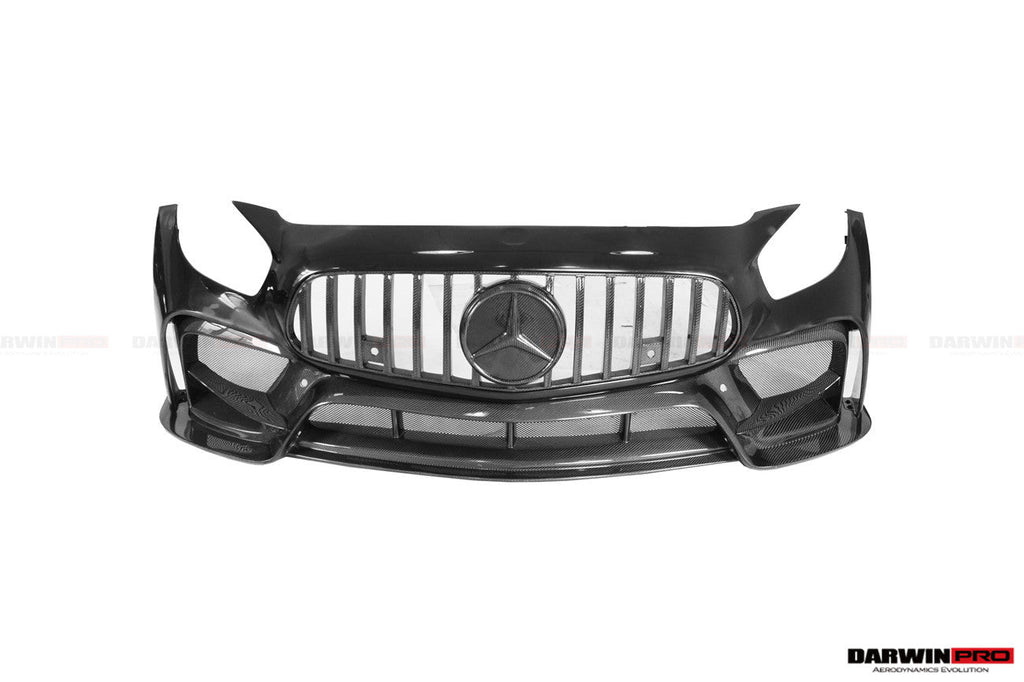 2015-2016 Mercedes Benz AMG GT GTS IMP Performance Part Carbon Fiber Front Bumper with Grill - DarwinPRO Aerodynamics