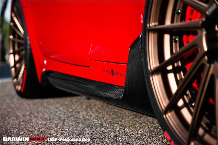 2015-2022 Mercedes Benz AMG GT GTS  IMP Performance Partial Carbon Fiber Side Skirts - DarwinPRO Aerodynamics