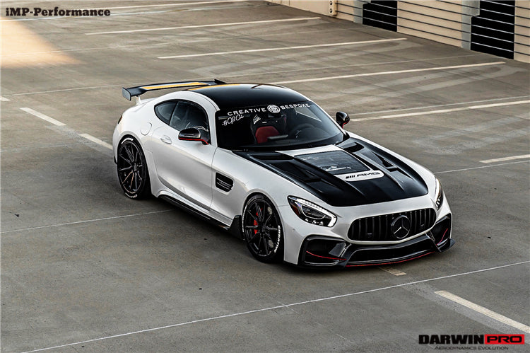 2015-2022 Mercedes Benz AMG GT GTS GTC GTR IMP Carbon Fiber Hood - DarwinPRO Aerodynamics