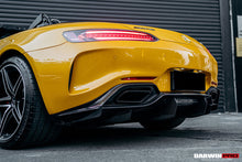 Load image into Gallery viewer, 2015-2016 Mercedes Benz AMG GT GTS IMP Performance Partial Carbon Fiber Rear Bumper with Diffuser - DarwinPRO Aerodynamics