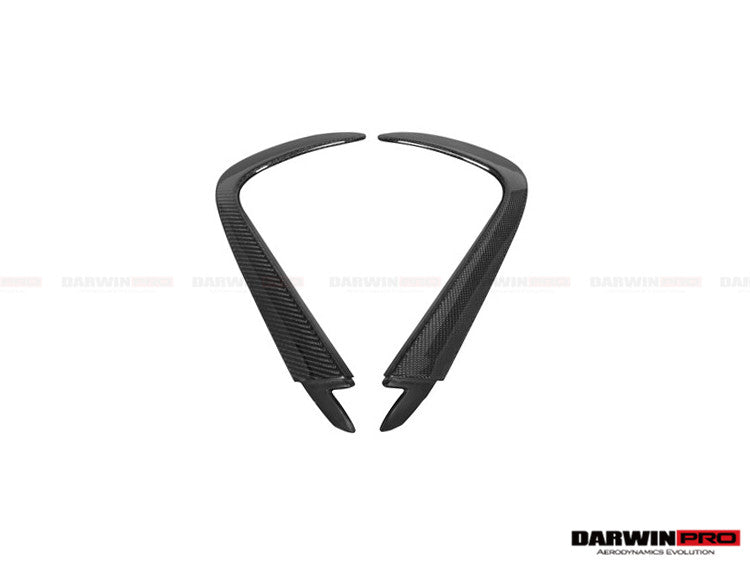 2015-2016 Mercedes Benz AMG GT GTS Carbon Fiber Front Lip - DarwinPRO Aerodynamics