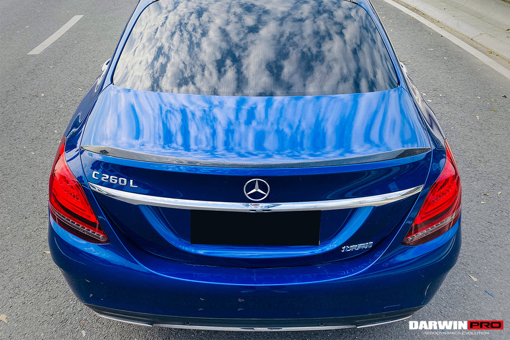 2015-2021 Mercedes Benz C-Class W205 Sedan Trunk Spoiler
