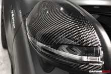 Load image into Gallery viewer, 2014-2021 Mercedes Benz C-Class W205 S-Class W222 C217  E-Class W213 Dry Carbon Fiber Mirror Housing Replacement