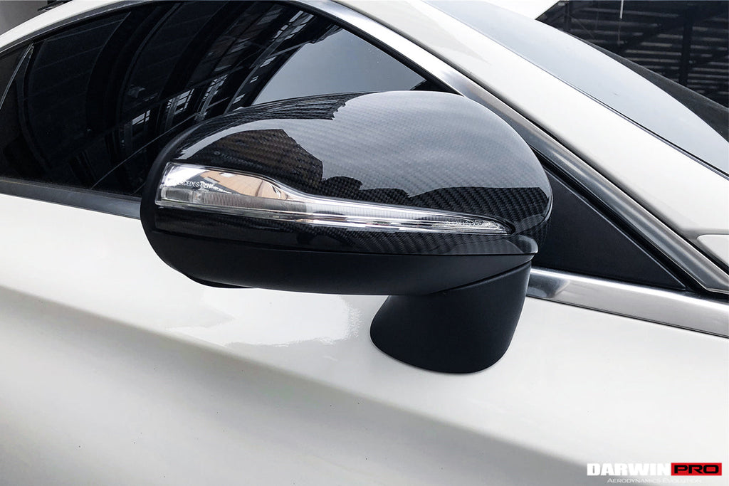 2014-2021 Mercedes Benz C-Class W205 S-Class W222 C217  E-Class W213 Dry Carbon Fiber Mirror Housing Replacement
